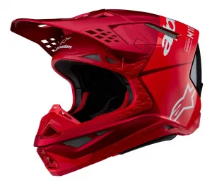 Внедорожный шлем Supertech M10 Flood Alpinestars, красный