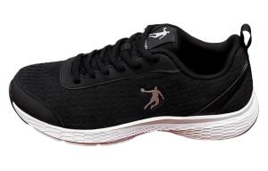 QIAODAN Кроссовки для бега с низким верхом, амортизирующие, противоскользящие и износостойкие, мужские, черные