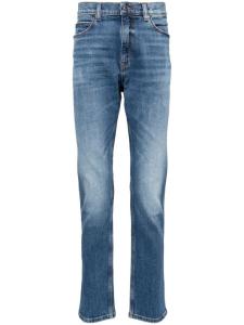 HUGO узкие джинсы средней посадки, синий