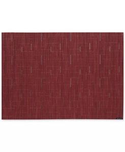 Бамбуковая овальная подставка для столовых приборов Chilewich, красный