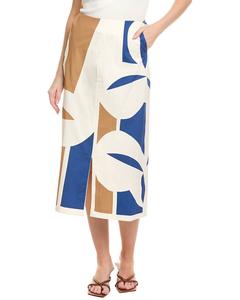 Марикко Суисто Малья Миди-юбка Marimekko, белый