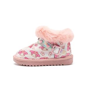 Hello Kitty устойчивые к истиранию легкие утепленные ботинки mid top для детей и подростков Sanrio, розовый