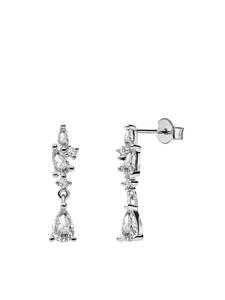 Lucardi Серьги из серебра 925 пробы