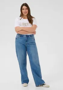 Клеоана широкая длинная широкая нога Kaffe Curve, Vintage Blue