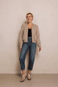 Вязаный кардиган Zhrill, песочный