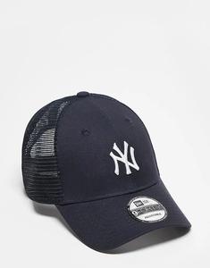 Кепка дальнобойщика New Era NY Yankees 9forty черного цвета