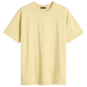 Футболка с небольшим логотипом, написанным курсивом Dime, cloud кремовый