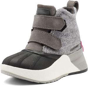 Детские непромокаемые классические ботинки Sorel для активного отдыха, Quarry/Grill