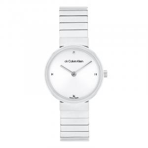 Calvin Klein Женские часы Quartz Movement Steel Strap 28mm White Dial
