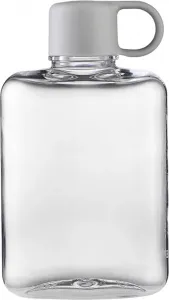 Стакан для воды 360/500 мл, плоская бутылка для воды, без бисфенола А, переносная карманная емкость для воды, прозрачный сосуд для питья Hdvery