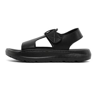 FAPAI Пляжные сандалии мужские экрю-черные, цвет Black