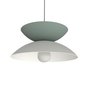 Подвесной светильник Lumicom, 40x40x20 см, зеленый