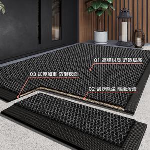 Dajiang Ковер 43x76 см для прихожей, пылеудаляющий, износостойкий, модель Flowing Clouds And Leaf Shadows