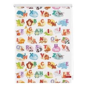 Рулонные шторы Блэкаут twentyfour ABC-Tafel, 45x150x6 см, разноцветный