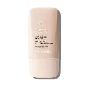 Анти-пятнистый макияж Pure Age Perfection Make Up Sensilis, цвет beige