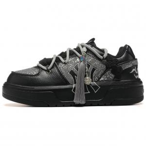 Кроссовки MLB Chunky Liner Skateboarding Shoes Unisex Low-top Black, черный