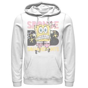 Мужская толстовка с капюшоном Sponge Bob SquarePants Scared Sponge Licensed Character