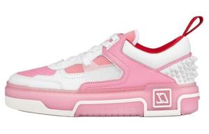 Астролуби Кроссовки на шнуровке Женские Christian Louboutin, Розовые