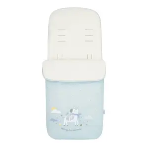 Kikkaboo Polar Stripy Friends Footmuff, бежевый