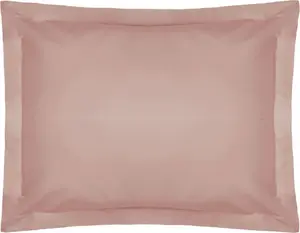 Наволочка Percale, простая в уходе BM176 (один размер) (бледно-розовая) Belledorm