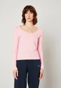 Топ с длинными рукавами GAMIPY American Vintage, розовый