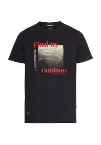 Хлопковая футболка Camel Active, синий