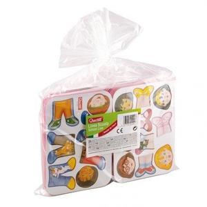 Платье-пазл Baby Baby магнитный, 24 детали, микс Quercetti