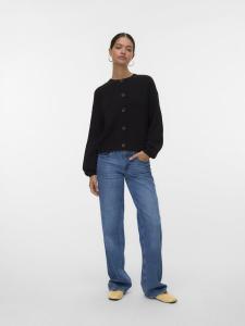 Кардиган Vero Moda VMLEA O NECK CARDIGAN, Black