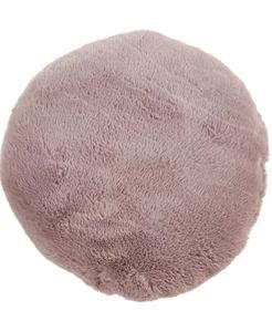 Декоративная подушка из искусственного меха, 16 x 16 дюймов Saro Lifestyle, черный