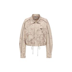 Feng Chen Wang Куртка Unisex Beige Lapel Moderate Others