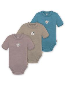 Комбинезон/боди normani, темно-бежевый/лазурный/коричневый