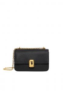 Клатч Trussardi CAMEO, Black Milano/Black