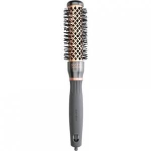 Olivia Garden Expert Blowout Heat Nylgard Bristles 25 мм бронзовая высокоэффективная расческа для густых и вьющихся волос