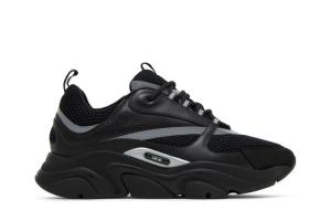 Кроссовки Dior B22 Black Reflective, черный