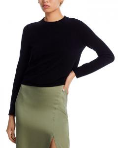 Кашемировый свитер с закругленными краями — 100% эксклюзив AQUA