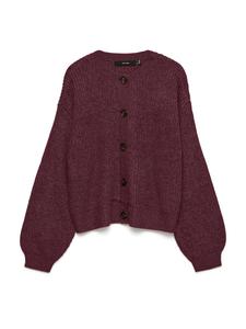 Вязаный кардиган VERO MODA VMLea, Burgundy