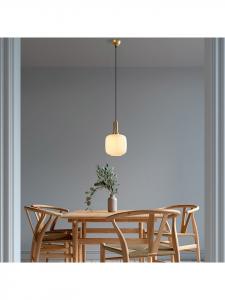 Opviq  Подвесной светильник "Asker" в бело-золотом исполнении - (В)118 x Ø 20 см