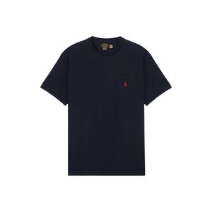 Футболка с коротким рукавом и карманом Classic Fit Polo Ralph Lauren, черный