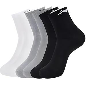 Женские носки до щиколотки 3 пары LINING, черный/белый/серый