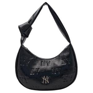 MLB Сумка-хобо из искусственной кожи New York Yankees, Black