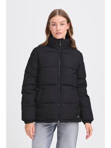 Стеганая куртка OXMINNA JACKET черного цвета Oxmo