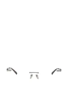 Оправы для очков круглой формы с элементом Horsebit Gucci, серебряный