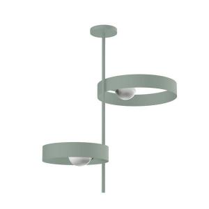 Потолочный светильник Lumicom Alley, 70x70x40 см, зеленый