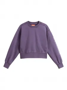 Толстовка с логотипом Woolrich Kids, фиолетовый