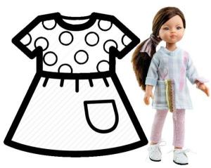 Одежда для куклы Paola Reina 32 см 54658