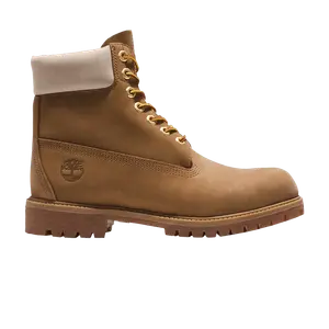 Мужские ботинки Timberland Premium водонепроницаемые из нубука, светло-коричневый