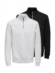 Only & Sons Свитшот 'Ceres' в цвете Silver