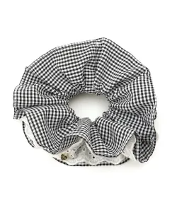 Большая кружевная резинка для волос INGNI, цвет Gingham