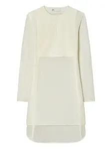 Туника со вставками Tory Burch, нейтральный