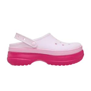 Кроссовки Classic Stacked Clog 'Dragon Fruit', розовый